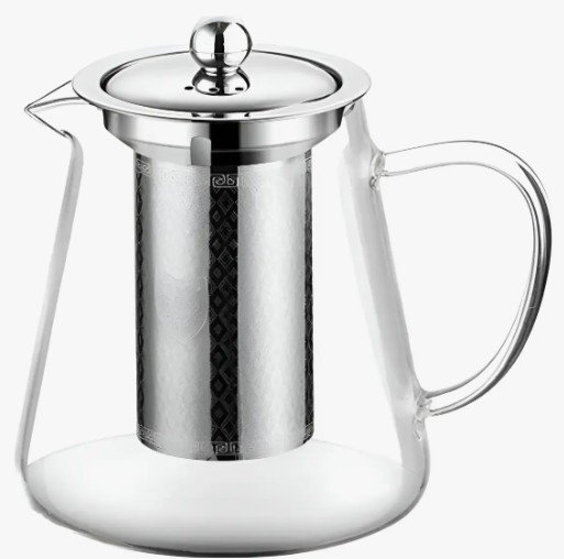 Tetera de vidrio templado/900 ML