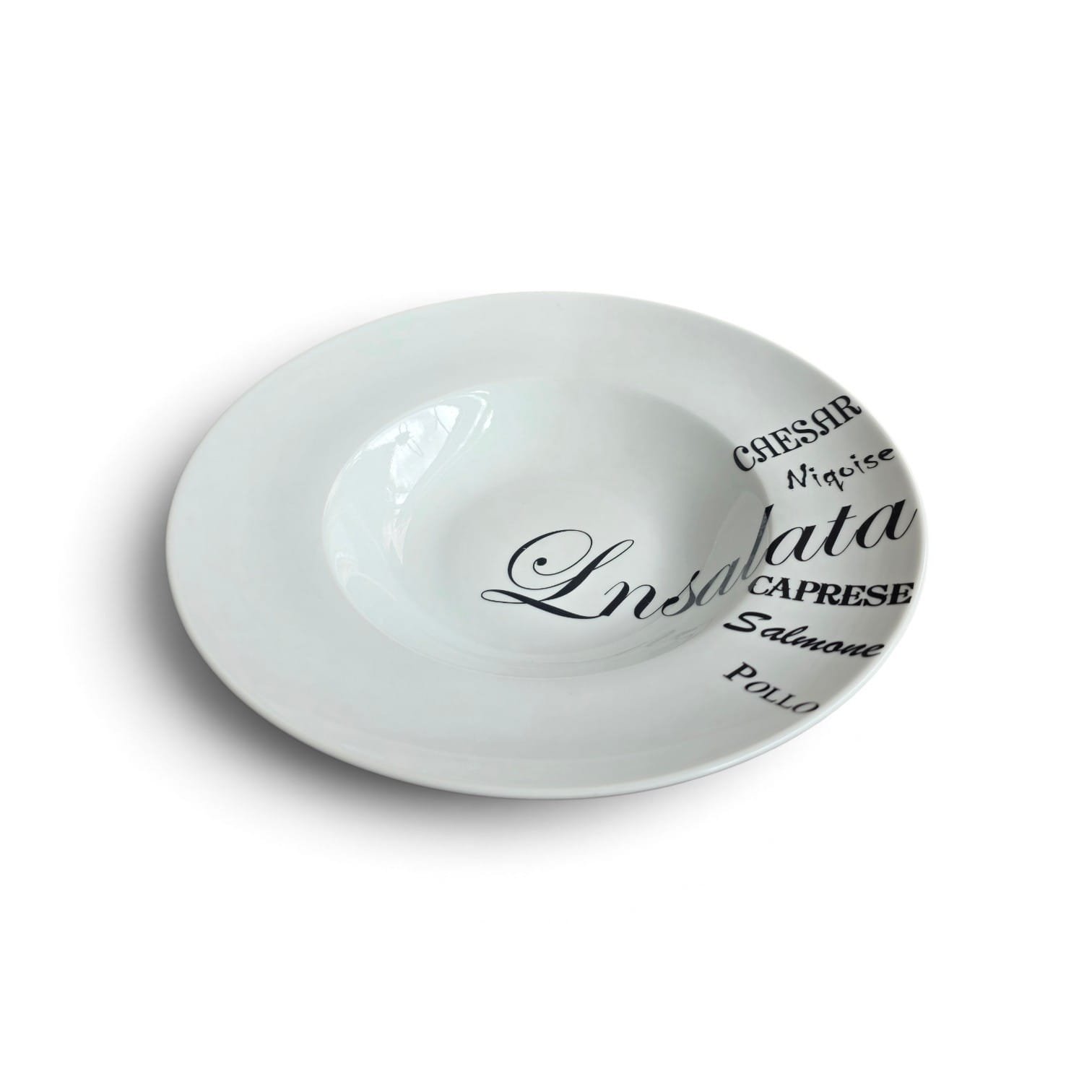 Plato Hondo Porcelana 27 cm D